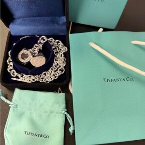 Tiffany & Co. Silver Charm Bracelet